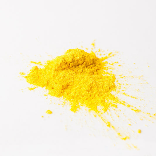 Mica en Polvo Amarillo
